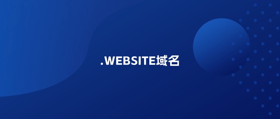 .WEBSITE域名