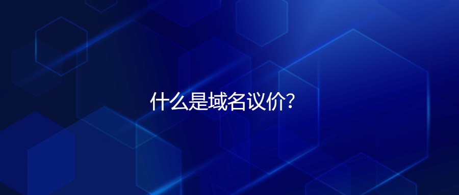 什么是域名议价？